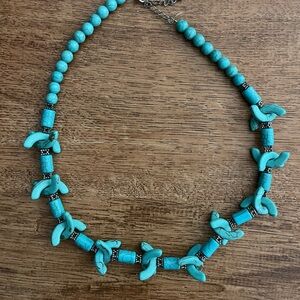 Turquoise Beaded Necklace